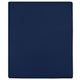 Vidaxl ausgestattete Laken 2 St Jersey 100x200 cm Baumwoll Marine Blau