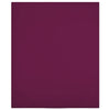 Vidaxl angepasstes Blatt Trikot 180x200 cm Baumwollbordeaux Rood