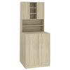 Vidaxl Waschmaschinenschrank Sonoma Oak -gelöscht