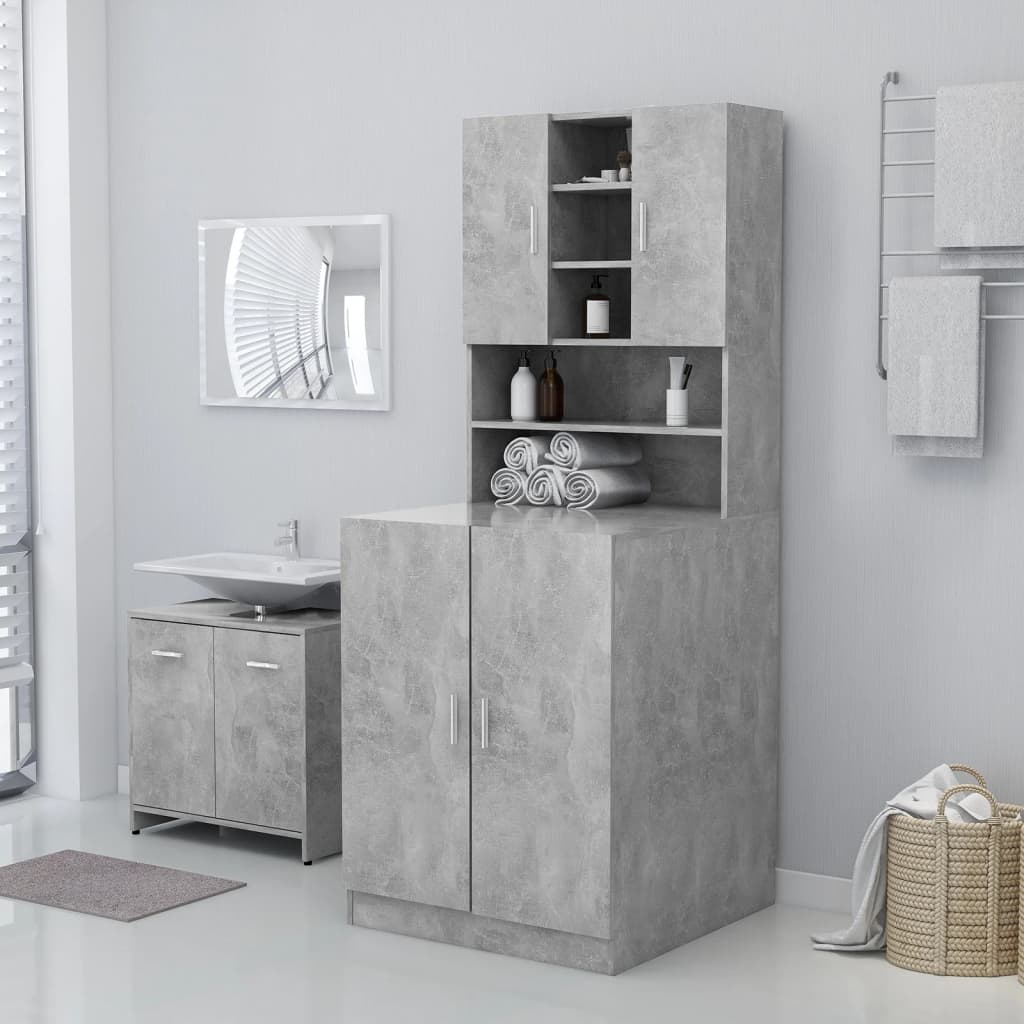 Vidaxl Waschmaschinenschrank Betonglijs