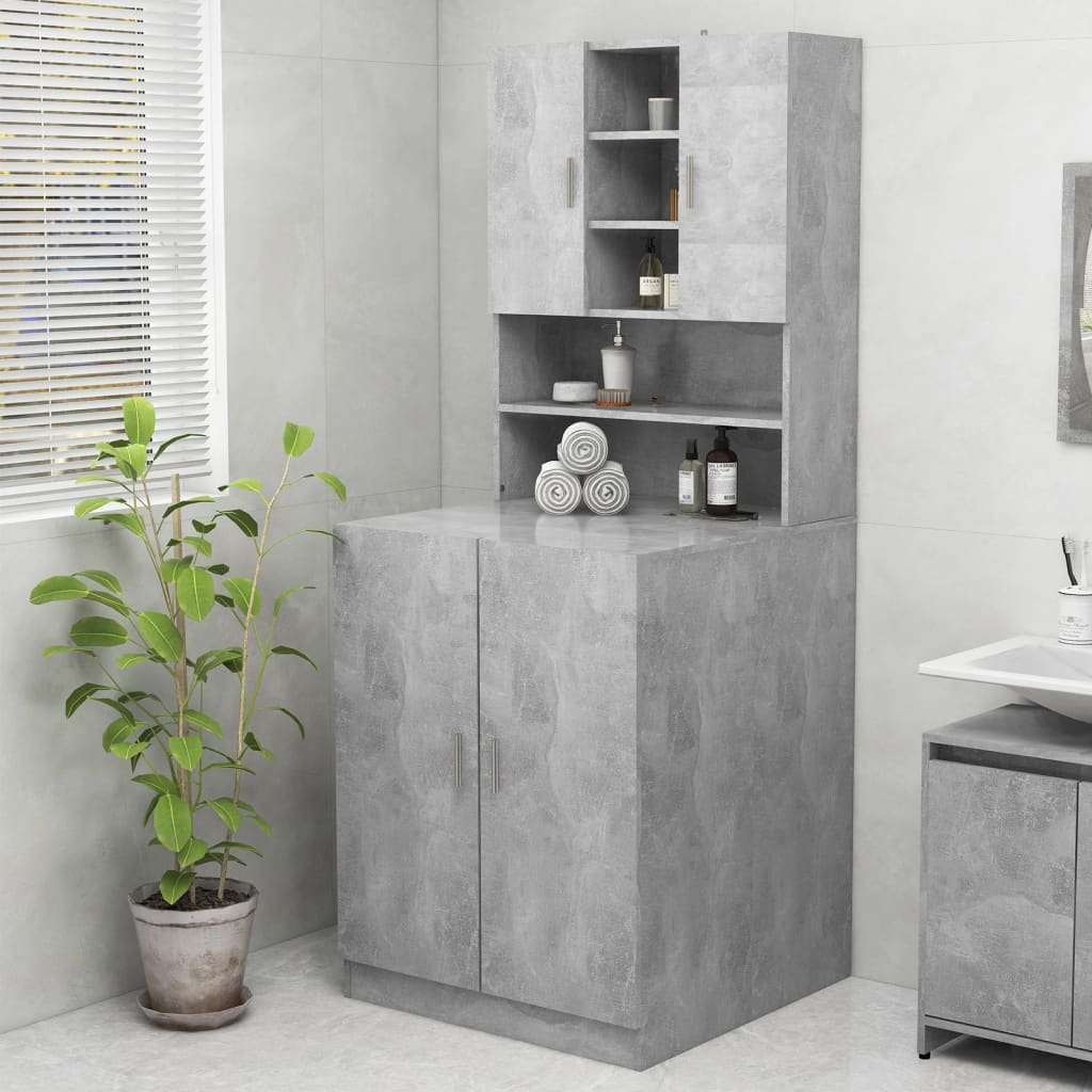 Vidaxl Waschmaschinenschrank Betonglijs