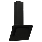 Vidaxl Wandextraktionshaube 60 cm Edelstahl und gehärtetes Glas schwarz - afbeelding 2