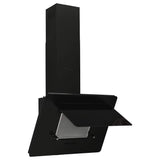 Vidaxl Wandextraktionshaube 60 cm Edelstahl und gehärtetes Glas schwarz - afbeelding 3