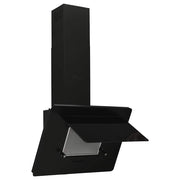 Vidaxl Wandextraktionshaube 60 cm Edelstahl und gehärtetes Glas schwarz - afbeelding 3