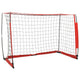 VIDAXL -Fußballziel 184x91x124,5 cm Stahl