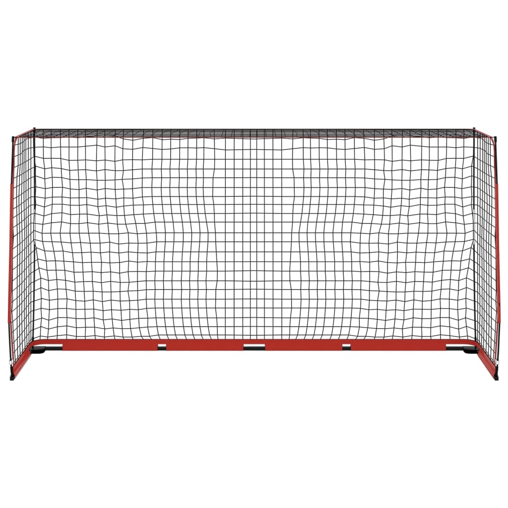 VIDAXL -Fußballtor 366.5x91x183 cm Stahl