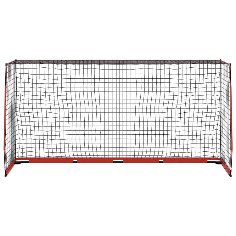 VIDAXL -Fußballtor 366.5x91x183 cm Stahl