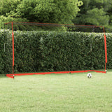 VIDAXL -Fußballtor 366.5x91x183 cm Stahl - afbeelding 1
