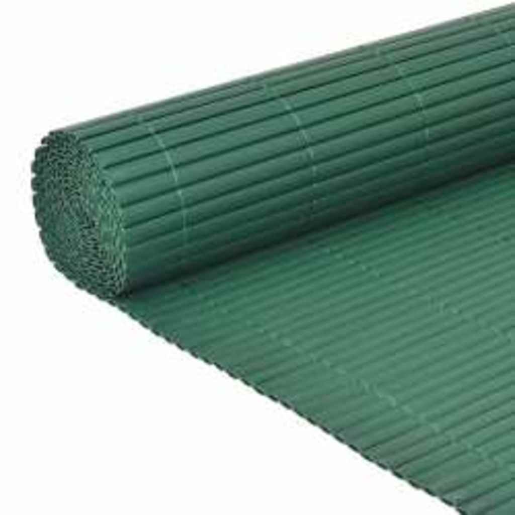 Vidaxl Gartenzäune doppelte 110 x 300 cm Grün