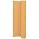 VidaXL Gartenzaun doppelseitig 110x400 cm gelb