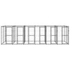 Vidaxl -Hundezwinger 14,52 m² Stahl