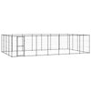Vidaxl -Hundezwinger 33,88 m² Stahl