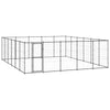 Vidaxl -Hundezwinger 36,3 m² Stahl