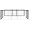 Vidaxl -Hundezwinger 36,3 m² Stahl