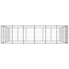 Vidaxl -Hundezwinger 36,3 m² Stahl