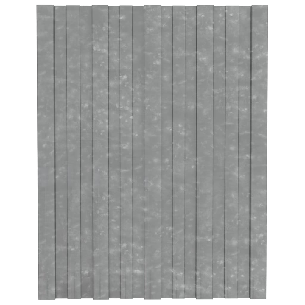 VIDAXL -Dachpaneele 36 ST 60x45 cm verzinkter Stahl Silberfarbe