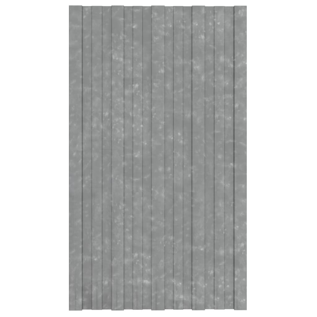 VIDAXL -Dachpaneele 36 ST 80x45 cm verzinkter Stahl Silberfarbe