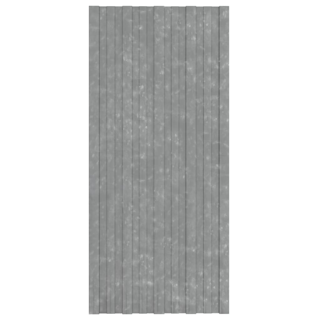 VIDAXL -Dachpaneele 12 ST 100x45 cm verzinkter Stahl Silberfarbe