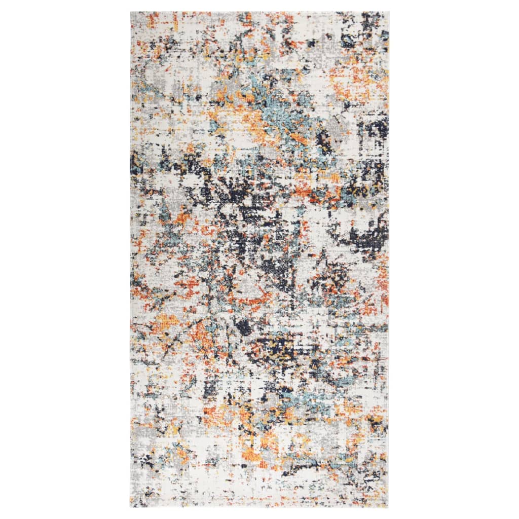 Vidaxl außerhalb des Teppichs flach gewebt 80x150 cm Multi -Colored