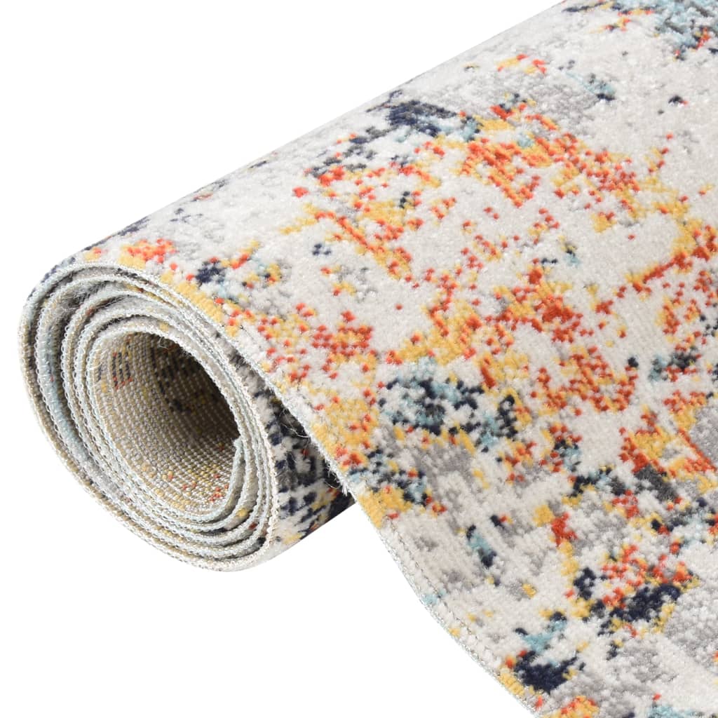 Vidaxl außerhalb des Teppichs flach gewebt 80x150 cm Multi -Colored