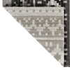 Vidaxl Außen Teppich flach gewebt 80x150 cm dunkelgrau