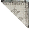 Vidaxl außerhalb des Teppichs flach -gehoben 115x170 cm Grün und grau