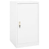 Vidaxl Sattelschrank 53x53x105 cm Stahlweiß