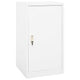 Vidaxl Sattelschrank 53x53x105 cm Stahlweiß