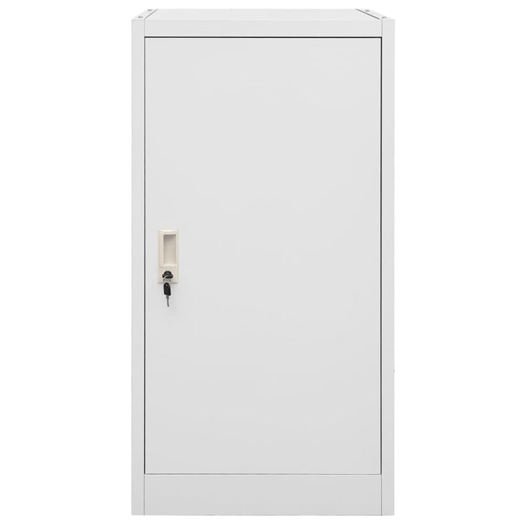 Vidaxl Sattelschrank 53x53x105 cm Stahl hellgrau