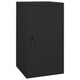Vidaxl Sattelschrank 53x53x105 cm Stahlschwarz