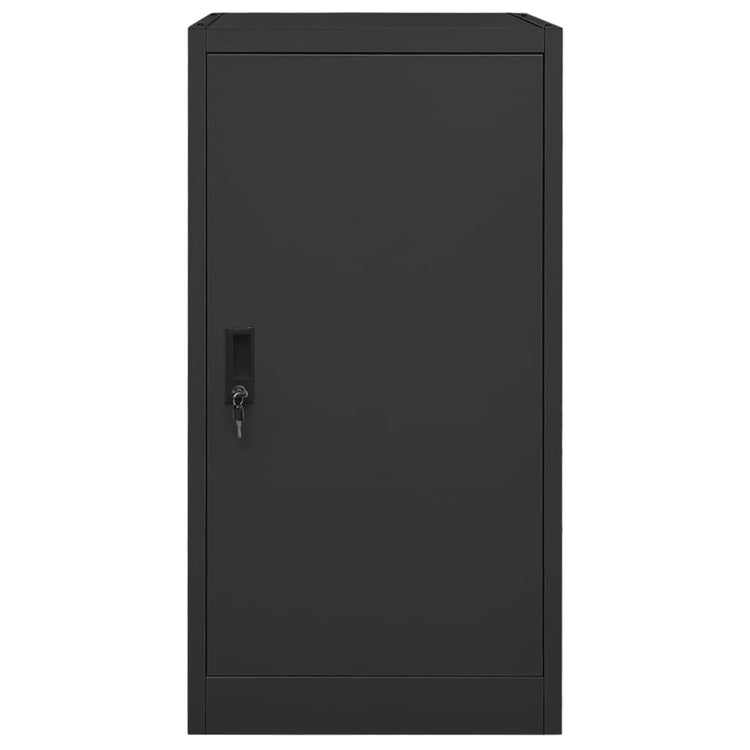 VIDAXL -Sattelschrank 53x53x105 cm Stahl Anthrazit -ausgelöst