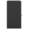 VIDAXL -Sattelschrank 53x53x105 cm Stahl Anthrazit -ausgelöst