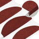 Vidaxl Treppenmatten Selbstadhäsiv 15 ST 65x22.5x3,5 cm Rot
