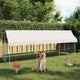 Vidaxl -Hundezwinger für außen mit Dach 400x100x150 cm