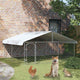 VIDAXL -Hundezwinger mit Dach 300x300x150 cm