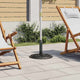 Vidaxl Parasol Foot 44x44x31 cm Gusseisengrün