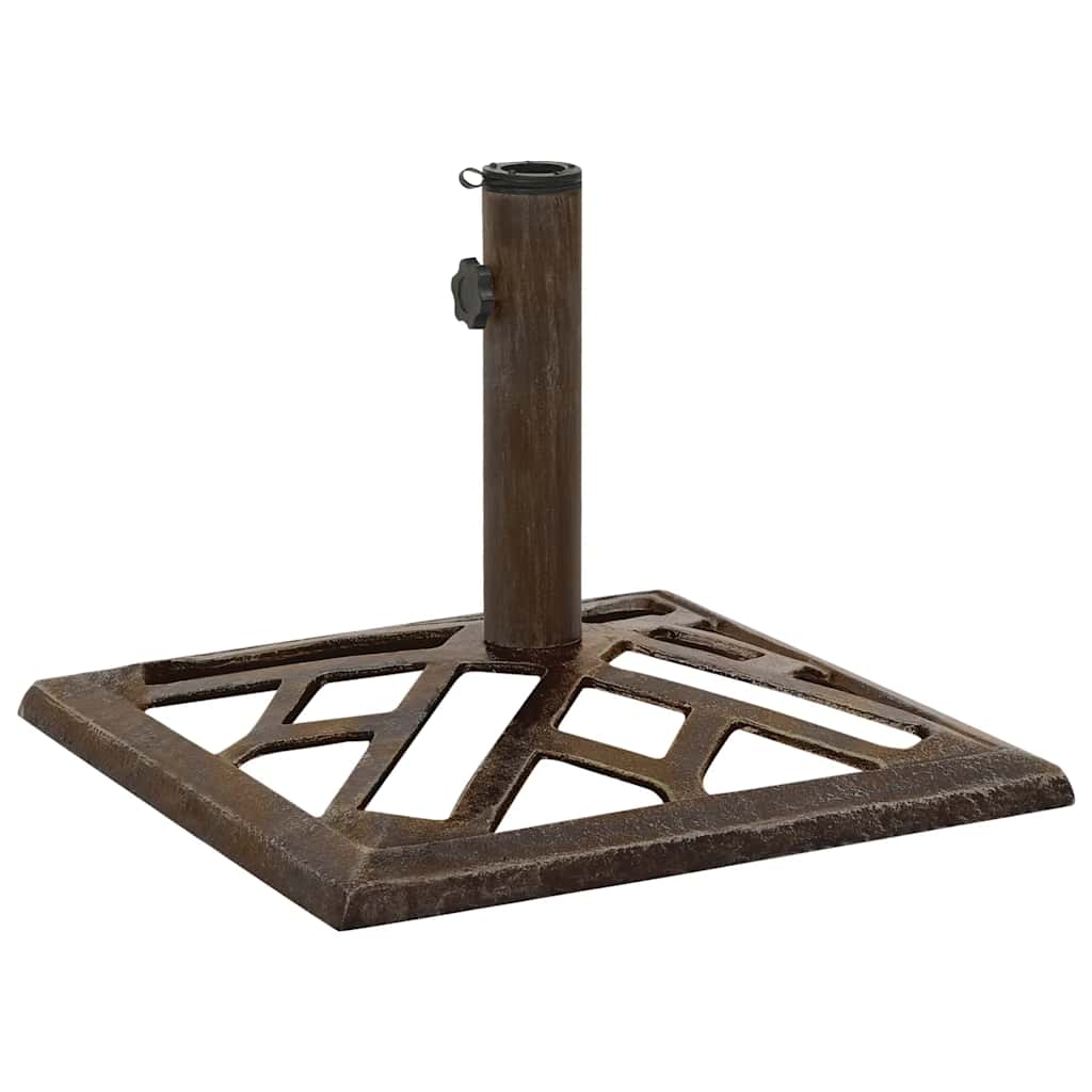Vidaxl Parasol Fuß 44x44x31 cm Gusseisenbronzefarbe