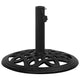 Vidaxl Parasol Foot 44x44x32 cm Gusseisen schwarz