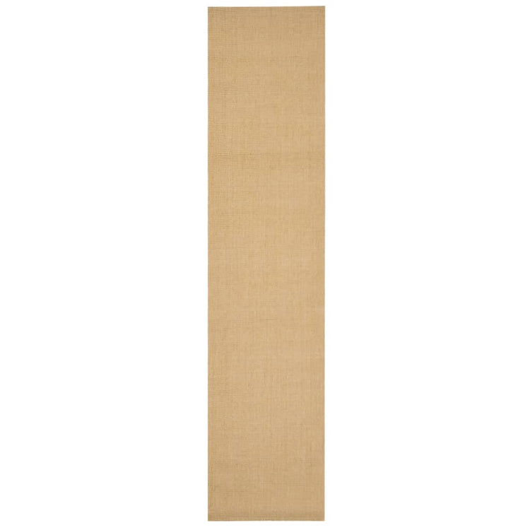 Vidaxl Teppich 66x300 cm Natural Sisal