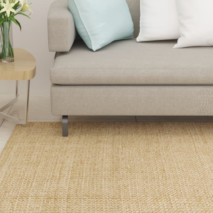 Vidaxl Teppich 66x300 cm Natural Sisal