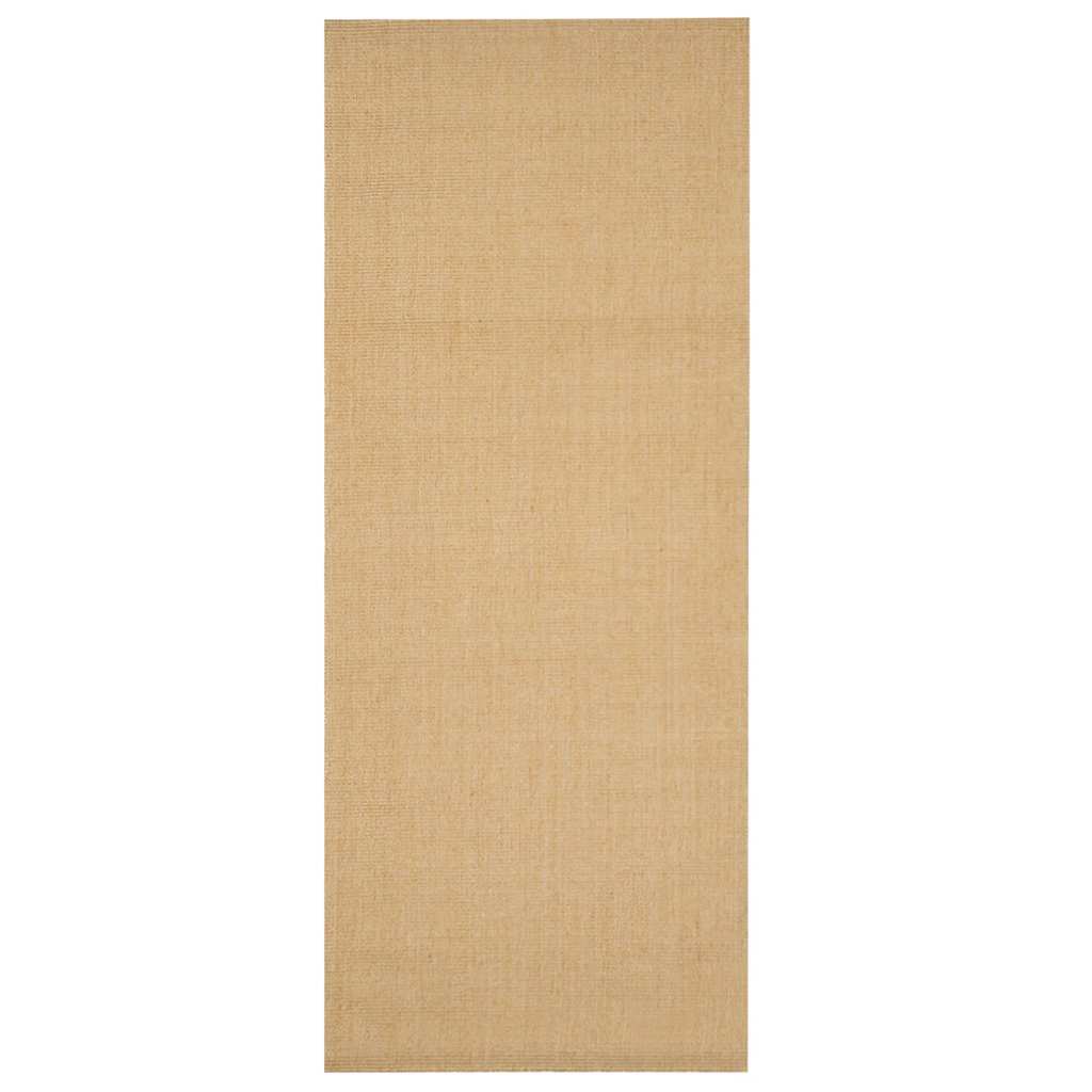 Vidaxl Rug 80x200 cm Natural Sisal