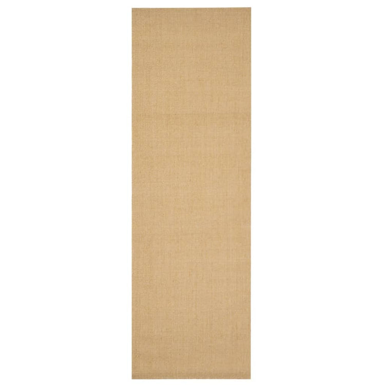 Vidaxl Rug 80x250 cm Natural Sisal