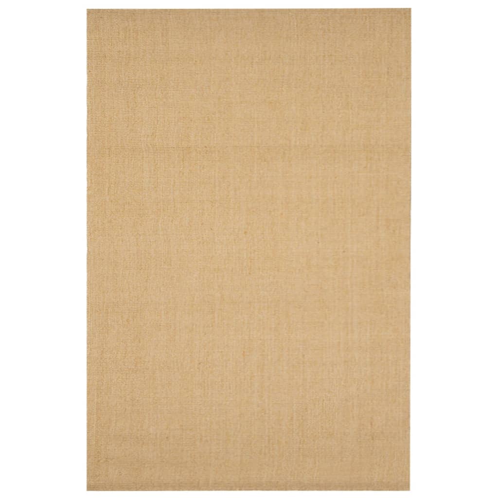 Vidaxl Teppich 100x150 cm Natural Sisal