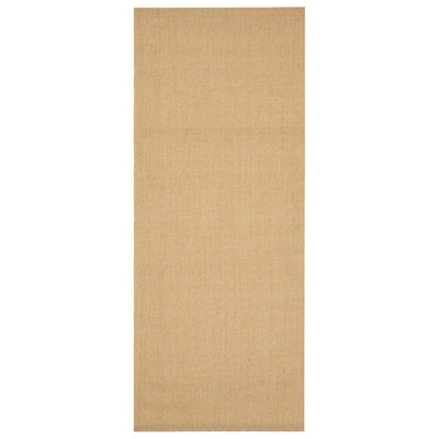 Vidaxl Teppich 100x250 cm Natural Sisal