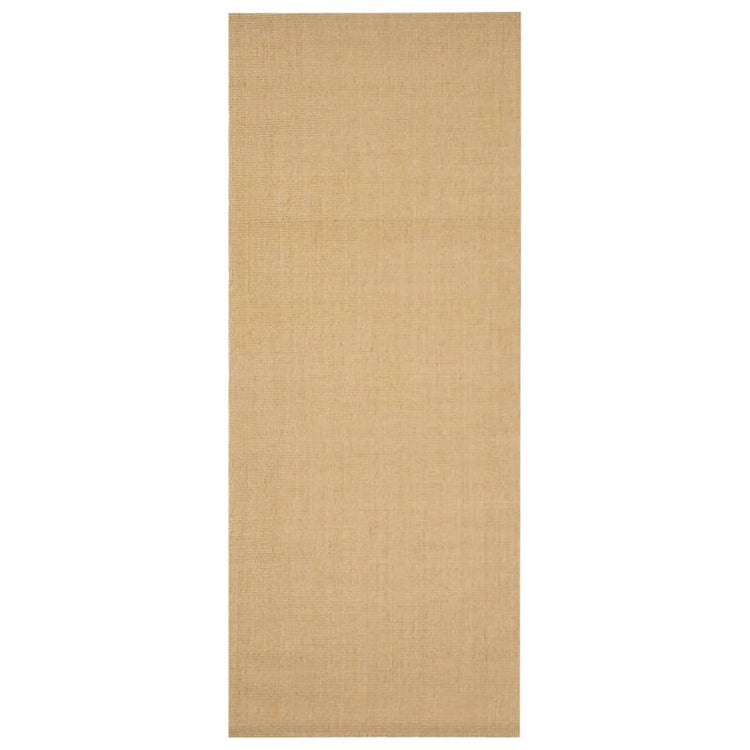 Vidaxl Teppich 100x250 cm Natural Sisal