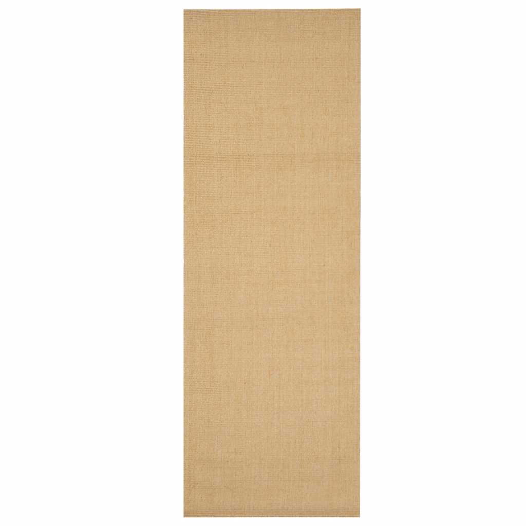 Vidaxl Teppich 100x300 cm Natural Sisal