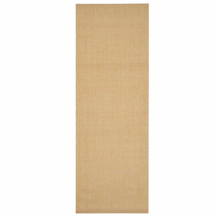 Vidaxl Teppich 100x300 cm Natural Sisal