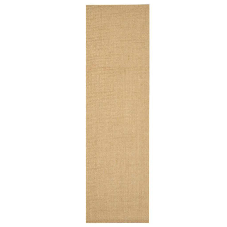Vidaxl Teppich 100x350 cm Natural Sisal