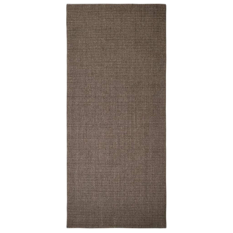 Vidaxl Teppich 66x150 cm Natural Sisal Braun