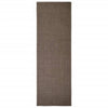 Vidaxl Teppich 66x200 cm Natural Sisal Braun